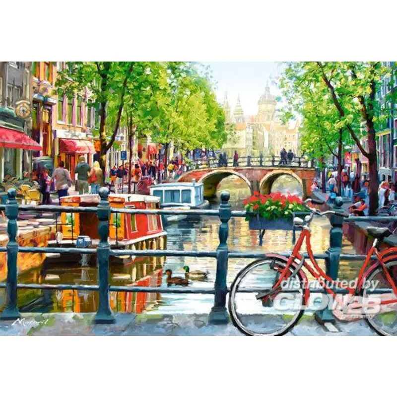 Amsterdam Landscape, puzzle 1000 pieces - Castorland