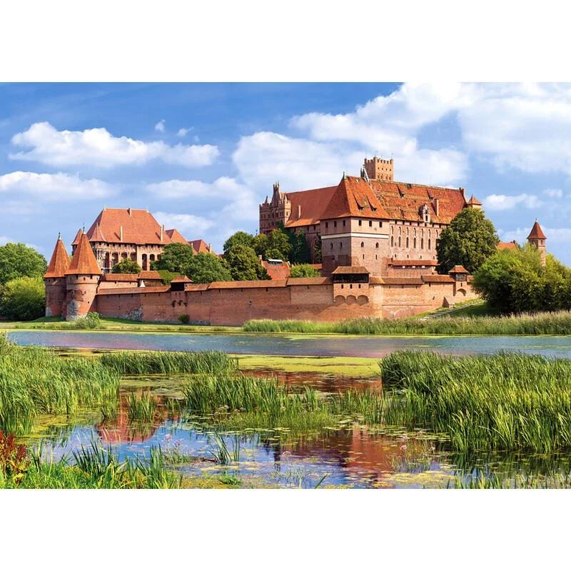 Malbork Castle, Poland, puzzle 3000 pieces - Castorland