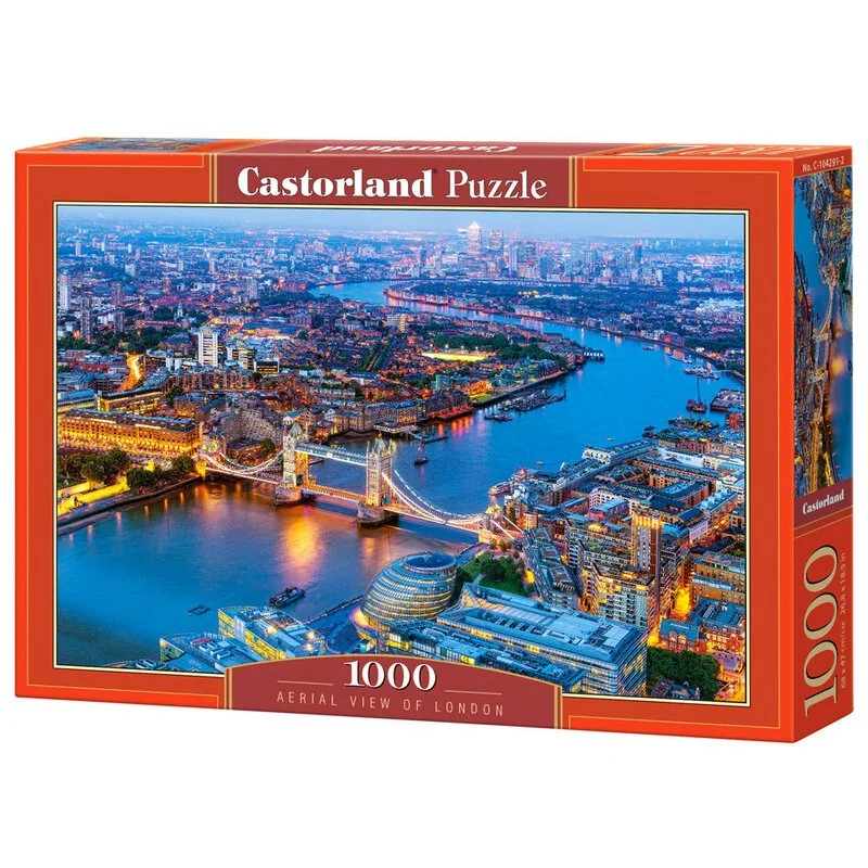 Aerial View of London,Puzzle 1000 Teile - Castorland
