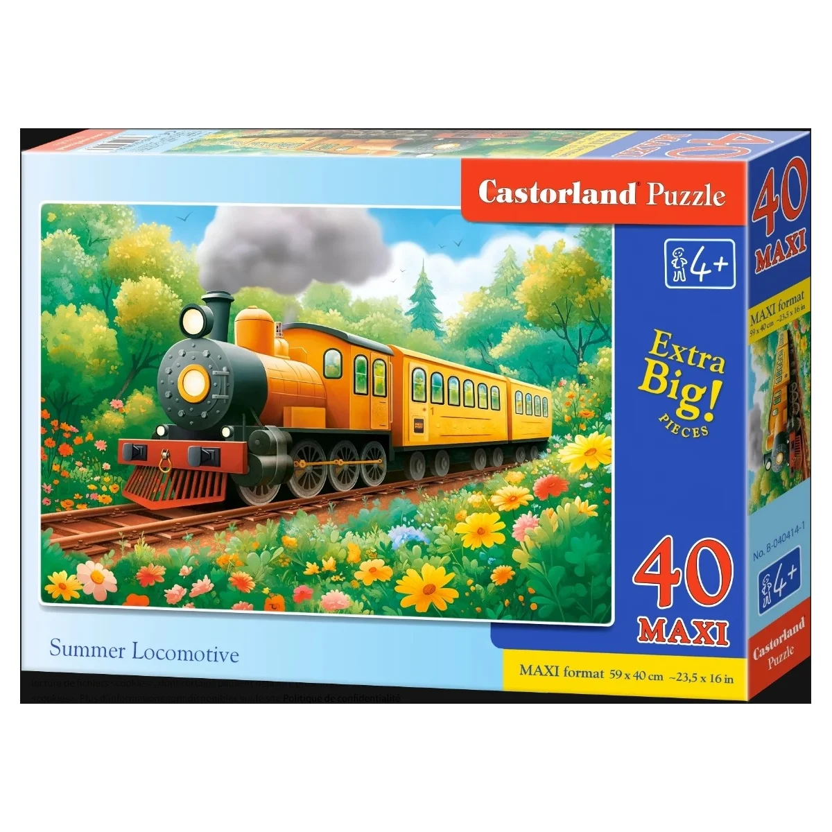 Summer locomotive Puzzle - Castorland