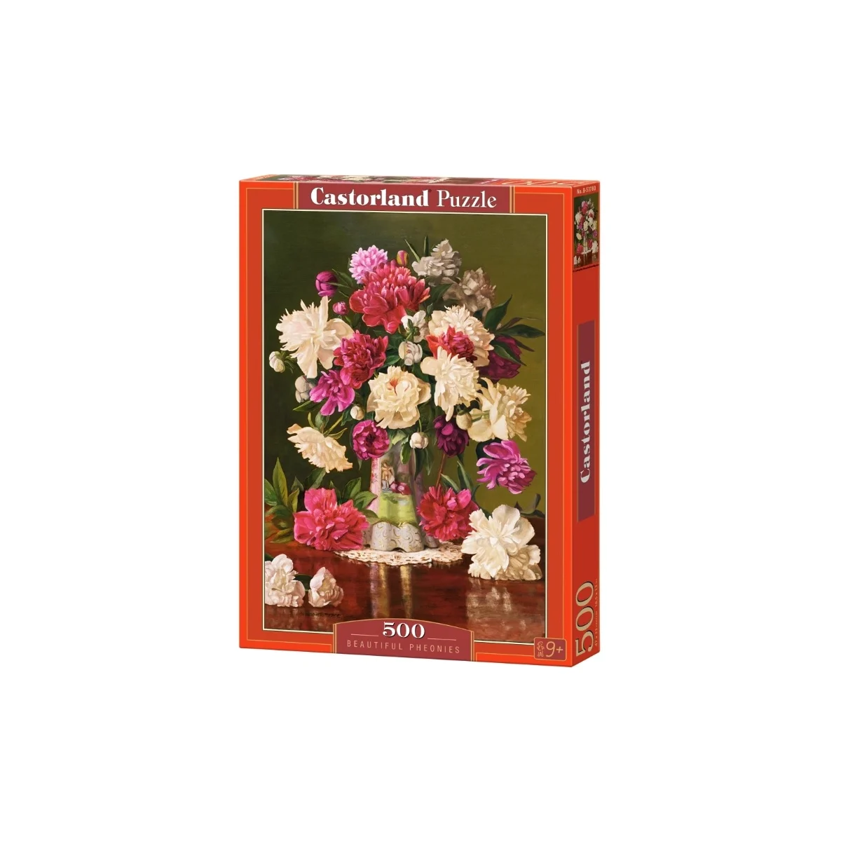 Beautiful pheonies Puzzle - Castorland