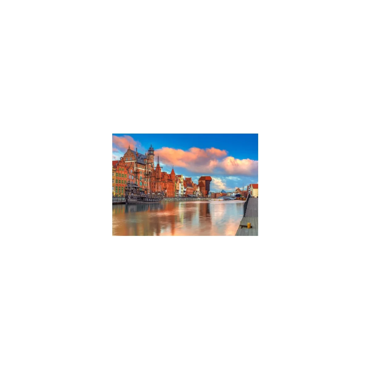 Colors of gdansk Puzzle - Castorland