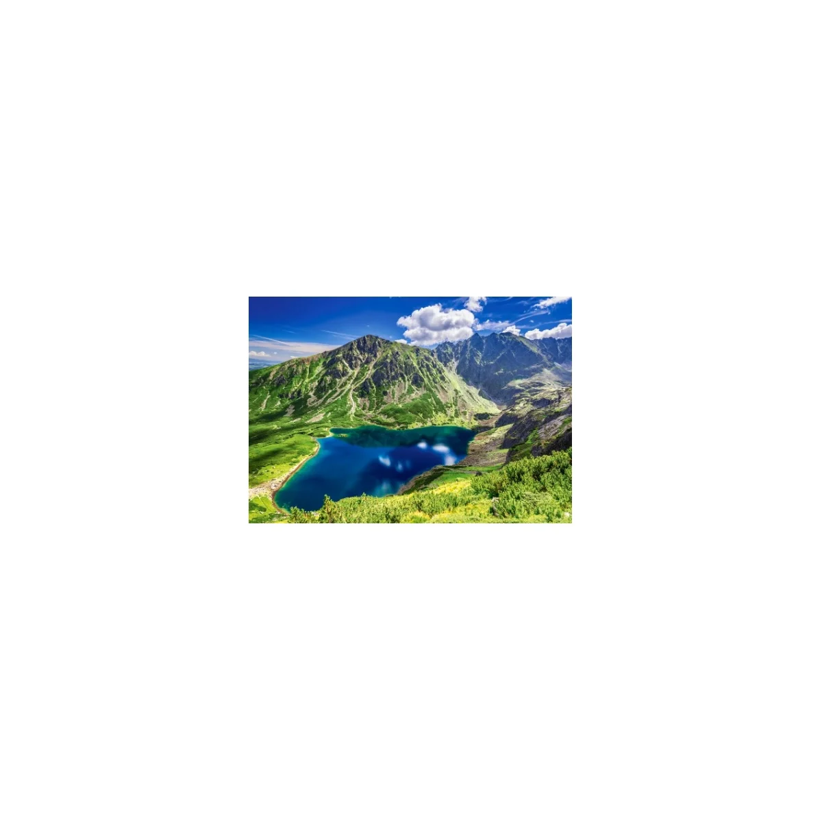 Czamy staw gasienicowy tatras poland Puzzle - Castorland