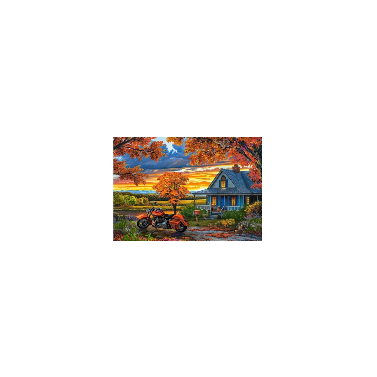 Autumn ride Puzzle - Castorland