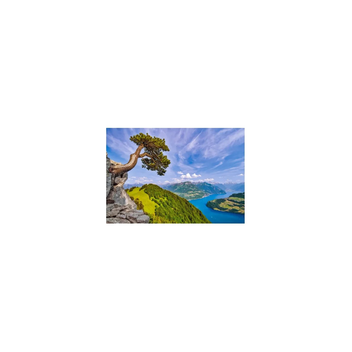 View of the lake of uri switzerland Puzzle - Castorland