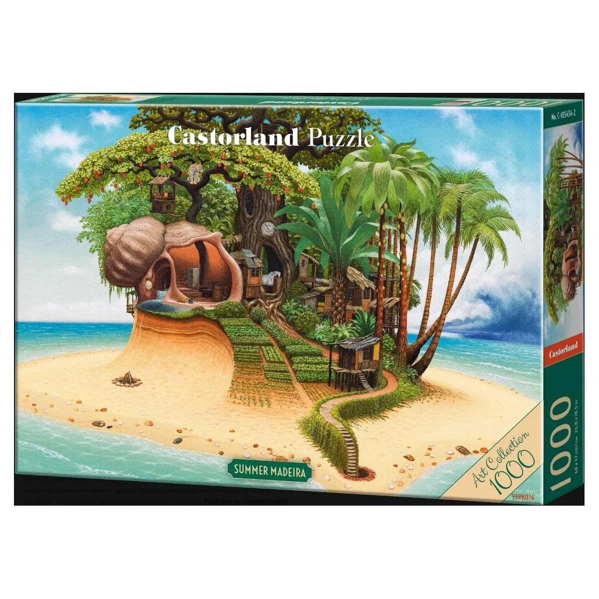 Summer madeira art collection Puzzle - Castorland