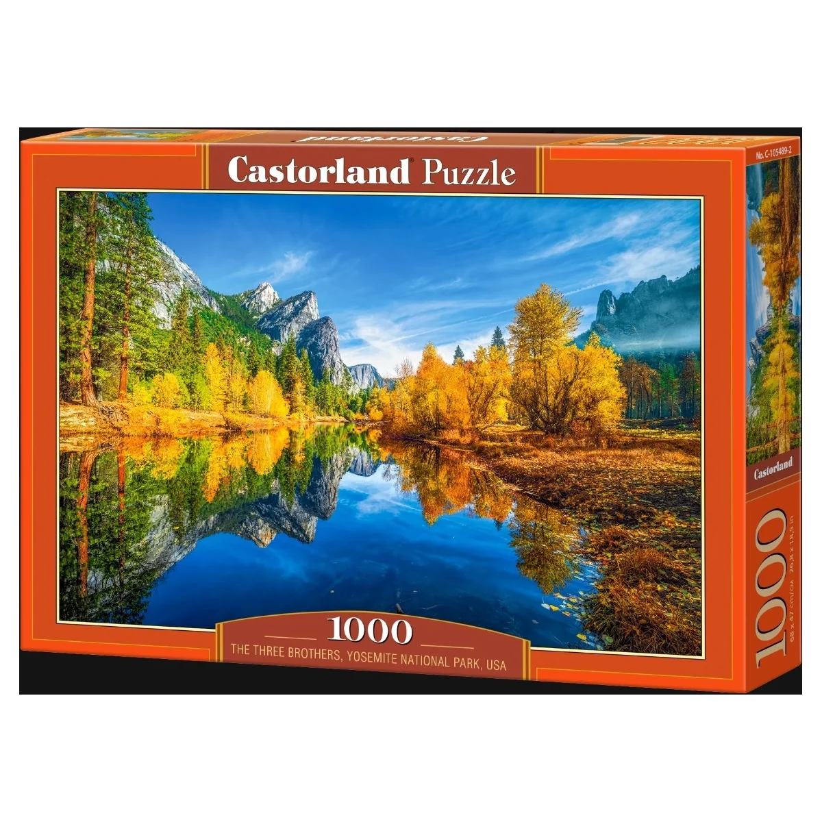 The three brothers yosemite national park usa Puzzle - Castorland