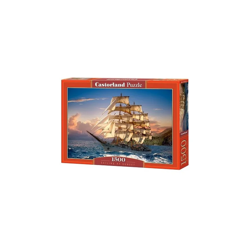 Puzzle SAILING AT SUNSET - Castorland