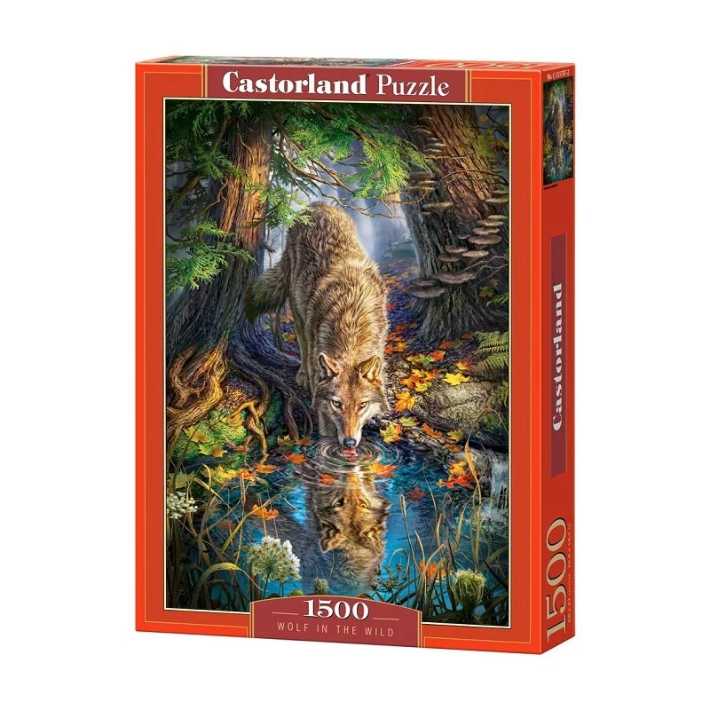 Puzzle WOLF IN THE WILD - Castorland