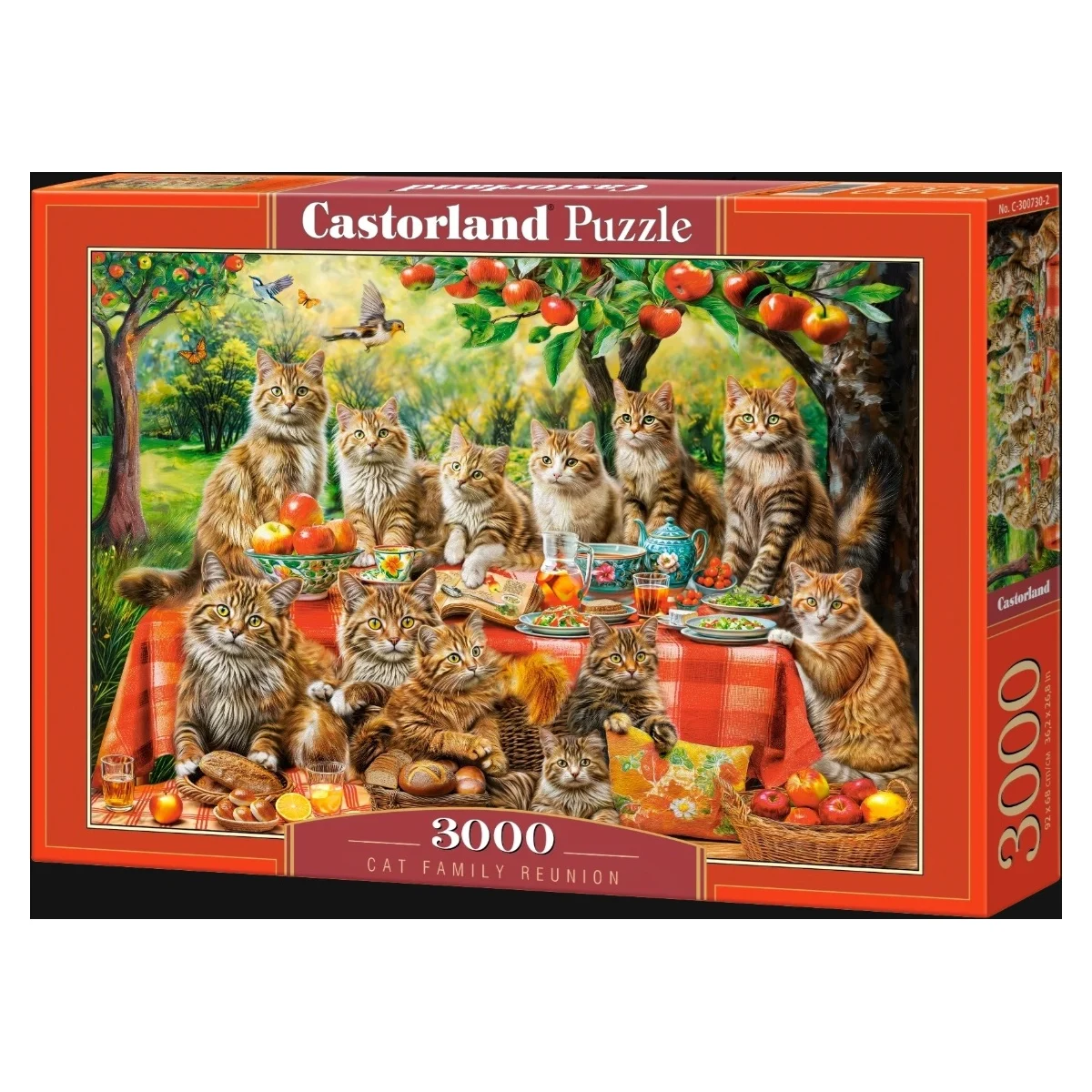 Cat family reunion Puzzle - Castorland