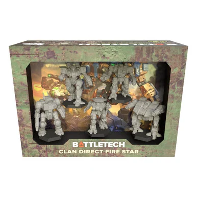 Catalyst Game Labs 35724 BattleTech: Miniature Force Pack - Clan Fire Star