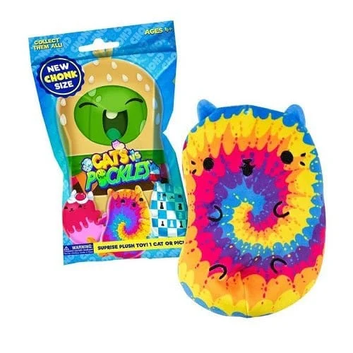 Cats vs Pickles Chonks 6 Inch Plush Mystery Bag - CEPIA