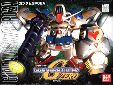 Bandai 5060674 SD BB202 RX-78 GP02A Gundam Model Kit