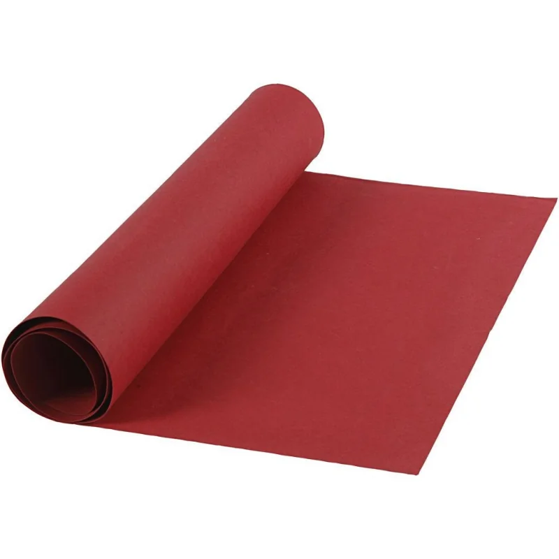 Faux Leather Paper, W: 50 cm, 350 g/m2, red, 1m - CC Hobby