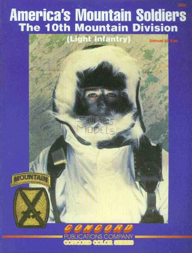 CCD3004 Concord Publications - America's Mountain Soldiers 10th Mountain Division #3004
