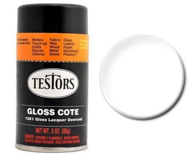Testors 1261 Spray 3oz Glosscote