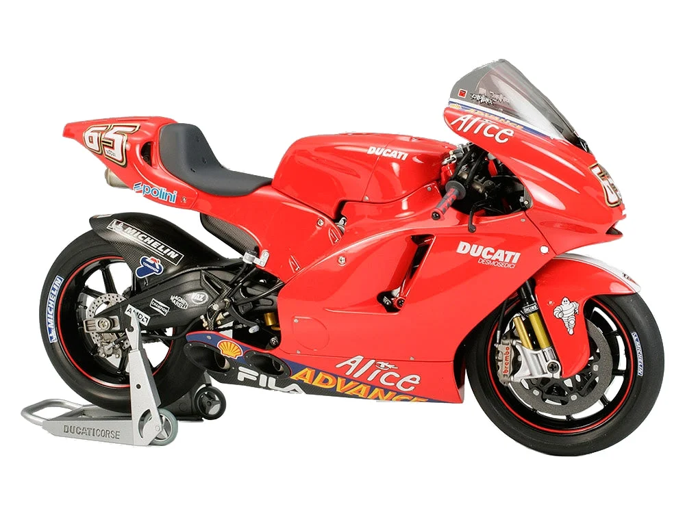 Ducati Desmosedici Motorcyle 1/12 Scale Model Kit - Tamiya