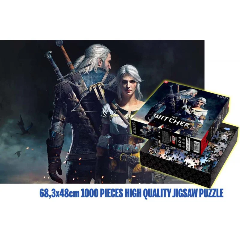 The Witcher-Geralt&Ciri 1000 Pcs Puzzle