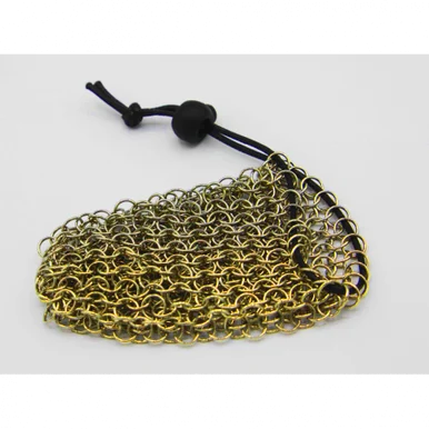 Critical Hit Collectibles Gold Chainmail Dice Bag - Critical Hits