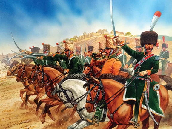 Napoleonic French Line Chasseurs à Cheval 1808 – 1815, 28 mm Scale Model Plastic Figures - Perry Miniatures