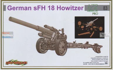 CHC7675 1:72 CyberHobby German sFH18 Howitzer