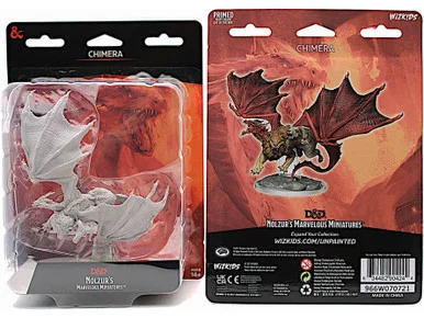 Wizkids 90424 Dungeons & Dragons Nolzur`s Marvelous Unpainted Miniatures: Chimera
