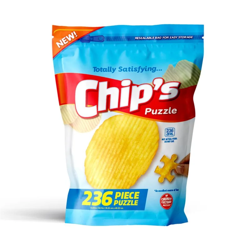 Chips Puzzle 236 pcs - Chunky Custard Puzzles