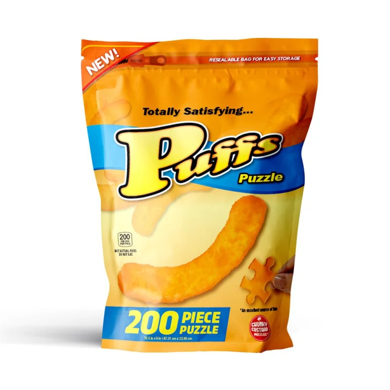 Cheesy Puff 200 pcs Puzzle - Chunky Custard Puzzles