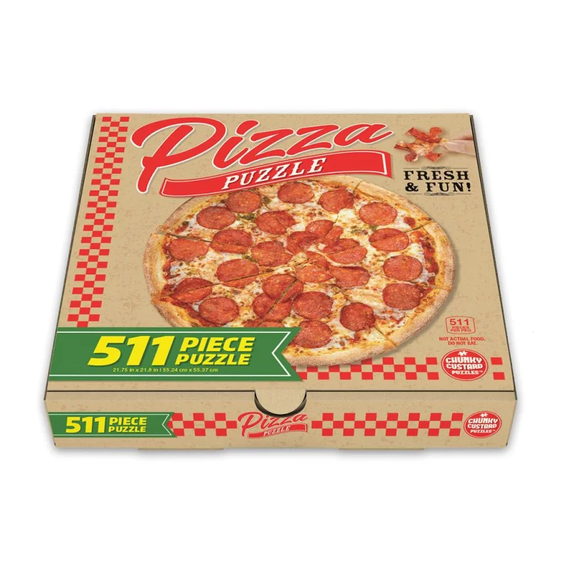 Pizza Puzzle 511 pcs - Chunky Custard Puzzles