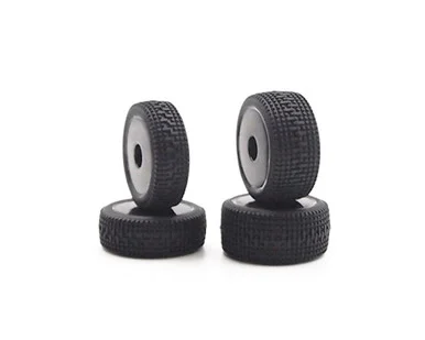 Carisma CIS15640 GT24R Rally Tires and Wheels, Glued (4)