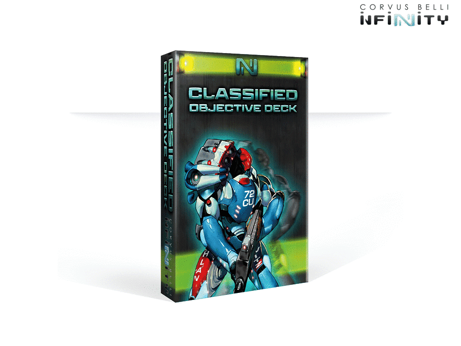 Infinity Tournament System Classified Objective Deck (English) - Corvus Belli