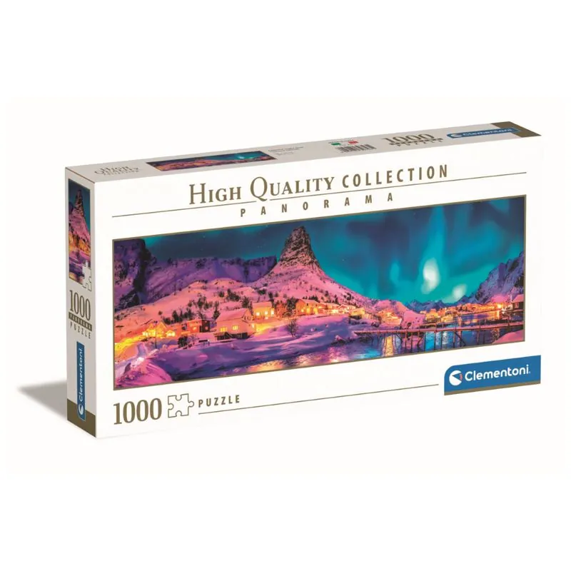 Panorama 1000 pieces - Colorful Night Puzzle