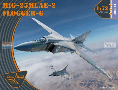 CLPCP72031 1:72 Clear Prop Models MiG-23MLAE-2 Flogger-G
