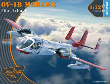 CLPCP72038 1:72 Clear Prop Models OV-1B Mohawk 'Pilot School'