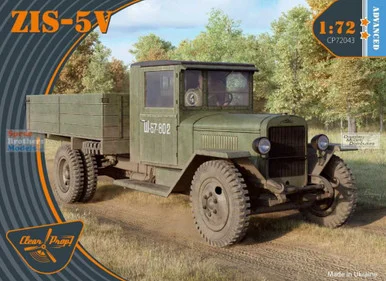 CLPCP72043 1:72 Clear Prop Models ZIS-5V Truck