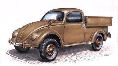 1/35 Special Armour VW type 825 Pick Up Plastic Model Kit - Special Hobby