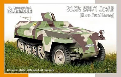 1/72 Special Armour Sd.Kfz 250/1 Ausf.B (Neue Ausfuhrung) - Special Hobby