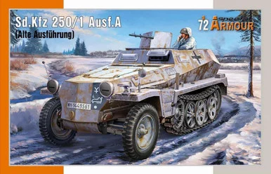 1/72 Special Armour Sd.Kfz 250/1 Ausf.A (Alte Ausführung) Plastic Model Kit - Special Hobby