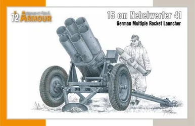 1/72 Special Armour 15 cm Nebelwerfer 41 German Multiple Rocket Launcher Plastic Model Kit - Special Hobby