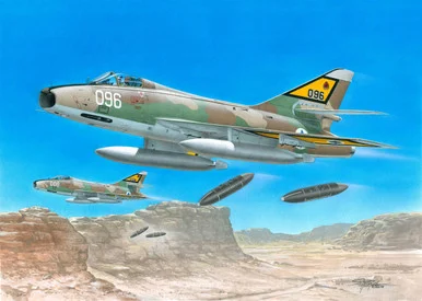 1/48 Special Hobby SMB-2 Super Mystere Saar Israeli Storm in the Sky