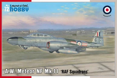 1/72 Special Hobby A.W. Meteor NF Mk.11 RAF Squadrons Plastic Model Kit