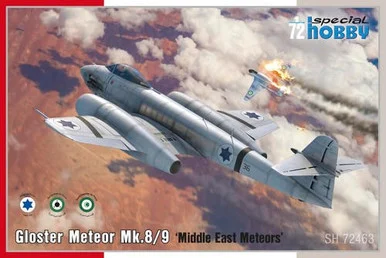 1/72 Special Hobby Gloster Meteor Mk.8/9 Middle East Meteors Plastic Model Kit