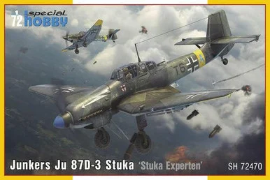 1/72 Special Hobby Junkers Ju 87D3 Stuka Stuka Experten