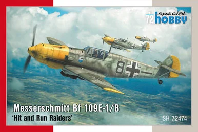 1/72 Special Hobby Messerschmitt Bf 109E1/B Hit and Run Raiders
