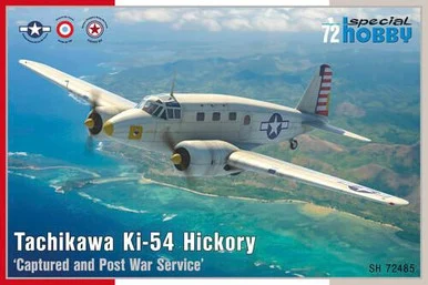 1/72 Special Hobby Tachikawa Ki-54 Hickory Captured and Post War Service