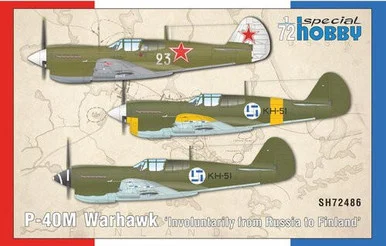1/72 Special Hobby P-40M Warhawk Involuntarily from Russia to Finland Plastic Model Kit