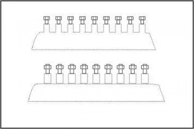 CMK Hexagonal bolt head 0.8 mm (44 pcs)