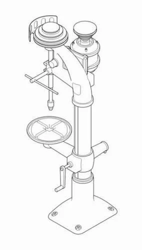 1/35 CMK Pedestal Drilling Machine