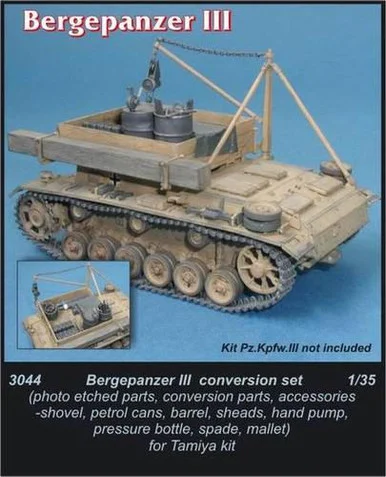 1/35 CMK Bergepanzer III - conversion set for TAM