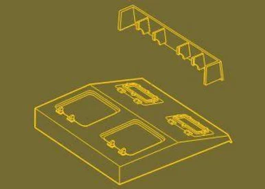 1/35 CMK StuG.III Ausf G. New rear superstucture armor